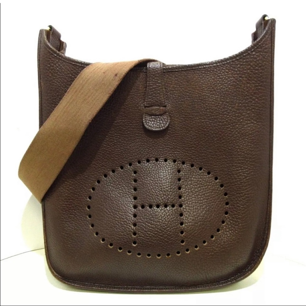 Authentic Hermes Evelynne MM Taurillon Clemence